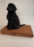 DNR Hondenkussen leer 80x55x10cm - Cognac bruin