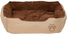 Foxi hondenmand - L 80*60*18 - Beige / - Bruin 401420
