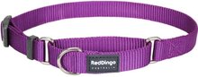 Red Dingo Martingale Correctie Halsband Hond 15mm 25-39cm MC-ZZ-PU-15