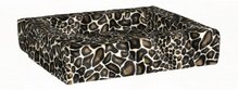 Hondenmand bonfire panter  100x80 cm