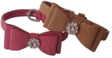 PetLondon Halsband - Suede Bow Collar