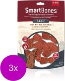 Smartbones Classic Bone Chews Rund - Hondensnacks - 3 x Mini
