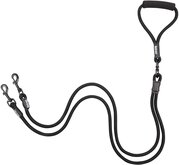 Rebel Petz Verstelbare Dubbele Hondenriem voor Twee Grote Honden - 140 cm, Ø 12 mm