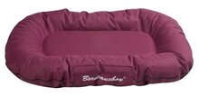 Karlie hondenkussen ovaal bordeauxbay bordeauxrood _100 cm