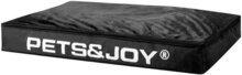 Pets & Joy Hondenkussen Dog Bed - L - 80 x 120 cm - Zwart