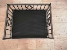 Metalen hondenbank 70x55x35