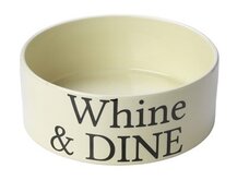 House of paws voerbak hond whine&dine creme