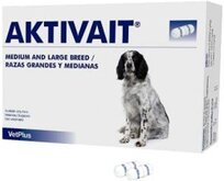 Vetplus Aktivait 60 capsules (middel-) grote hond