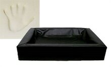 Bia bed hondenmand ortho 6 100x80x15cm zwart