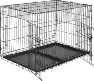 TecTake - Hondenkooi traliebox 106 x 70 x 76 cm - 402296