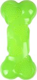 Flamingo Hondenspeelgoed Krico Dental Squeaky Bot - Groen - 17 x 8 x 5 cm