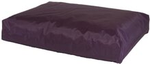 Losse hoes hondenkussen nylon aubergine  maat 90x120x15 cm
