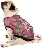 I Love My Dog Honden sweatshirt Camu Pink