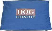 Boony ligkussen canvas blauw 110x70 cm