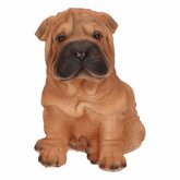Shar Pei hond tuinbeeldje
