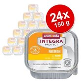 Animonda Integra Protect Nieren Schaaltje 24 x 150 g Hondenvoer - Kip