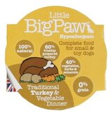 85 gr little big paw traditionele kalkoen / groenten dinner hondenvoer