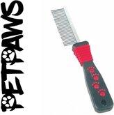 Petpaws - Hondenkam - Middel - 20x2.5 cm