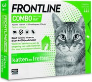 Frontline Combo Anti Vlooienmiddel en Tekenmiddel Kat - 3 Pipetten