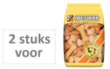 2 stuks! hondenvoer mini kluifjes mix Voskes