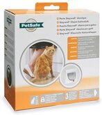 Petsafe 917 Kattenluik Classic - Wit - Ø 22.4 cm - Incl. Tunnel