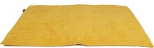 MaxxNobel - Bench/Hondenmand kussen - Ribcord - L - 75 x 50 cm - Mosterd