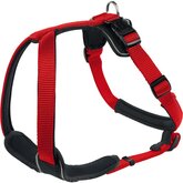 Hunter Harnas Neopren Nylon Rood&Zwart - Hondenharnas - 73-94x2.5 cm