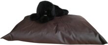 Hondenkussen Classic 100x70 cm Bruin Canvas - Zachte Vulling
