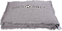 Lex & Max Dogs Only - Losse hoes voor hondenkussen - Boxbed - 75x50x9cm - Grijs