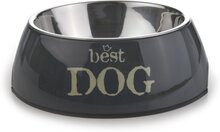 Beeztees Best Dog - Hondenvoerbak - Grijs - 14x4,5 cm