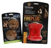 Starmark everlasting fire plug voerbal met treat veggie medium