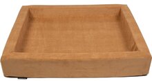 MaxxNobel - Hondenmand - Ribcord - L - 80 x 70 cm - Cognac