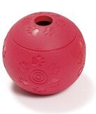Flamingo Voerbal Boomer met vanille aroma - Rood - 10,5cm