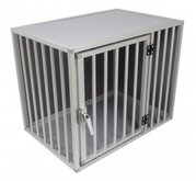 Aluminium Hondenbench  model DL, deur links, maat S