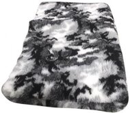 Vet Bed Camouflage Grijs latex anti slip 75 x 50 cm