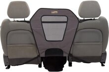 Petego - Soft tussenschot voor in de auto - Antraciet/Zwart - 61x74cm