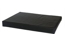 Comfort Kussen Hondenkussen Orthopedisch leatherlook 80 x 55 cm - Zwart