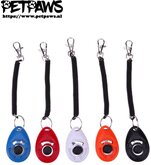 PetPaws - Training clicker voor de hond - Rood