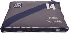 Lex & max classic losse hoes voor hondenkussen boxbed  120x80x9cm grijs