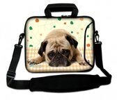 Laptoptas 17,3" schattig hondje - Sleevy