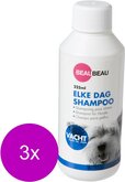 Beaubeau Hondenshampoo Elke Dag - Hondenvachtverzorging - 3 x 225 ml
