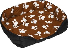 Hondenbed hondenmand XXL bruin-zwart 400743