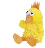 Nobby Pluche Kip Moppy - Hondenspeelgoed - 24 cm - Geel