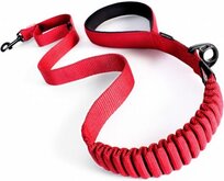 Ezydog hondenriem zero shock rood 122 cm