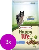 Happy Life Adult Zalm - Hondenvoer - 3 x 3 kg