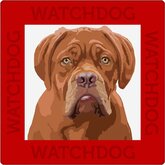 Bordeaux dog waakbord