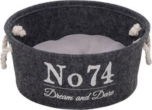 Homecollection vilten kattenmand vat L - 44x19x40cm