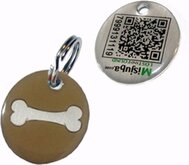 Penning Minidogbone met QR-code