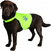 Trixie Veiligheidsjasje Safer Life Fluo Hond L - Kleding - 81 cm - Geel