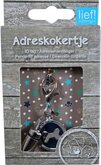 Lief! Adreskokertje Met Bot Boys- 2,5 x 1 x 6 cm